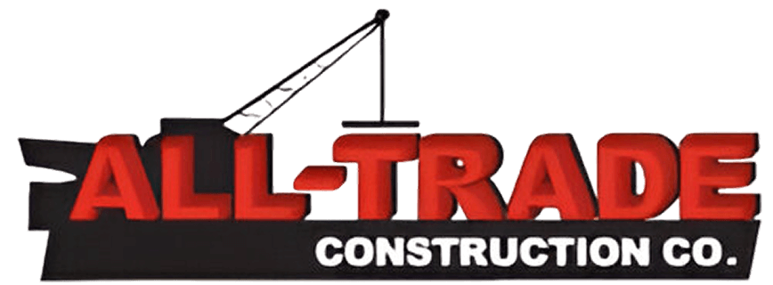 All-Trade Construction Co. logo with crane.